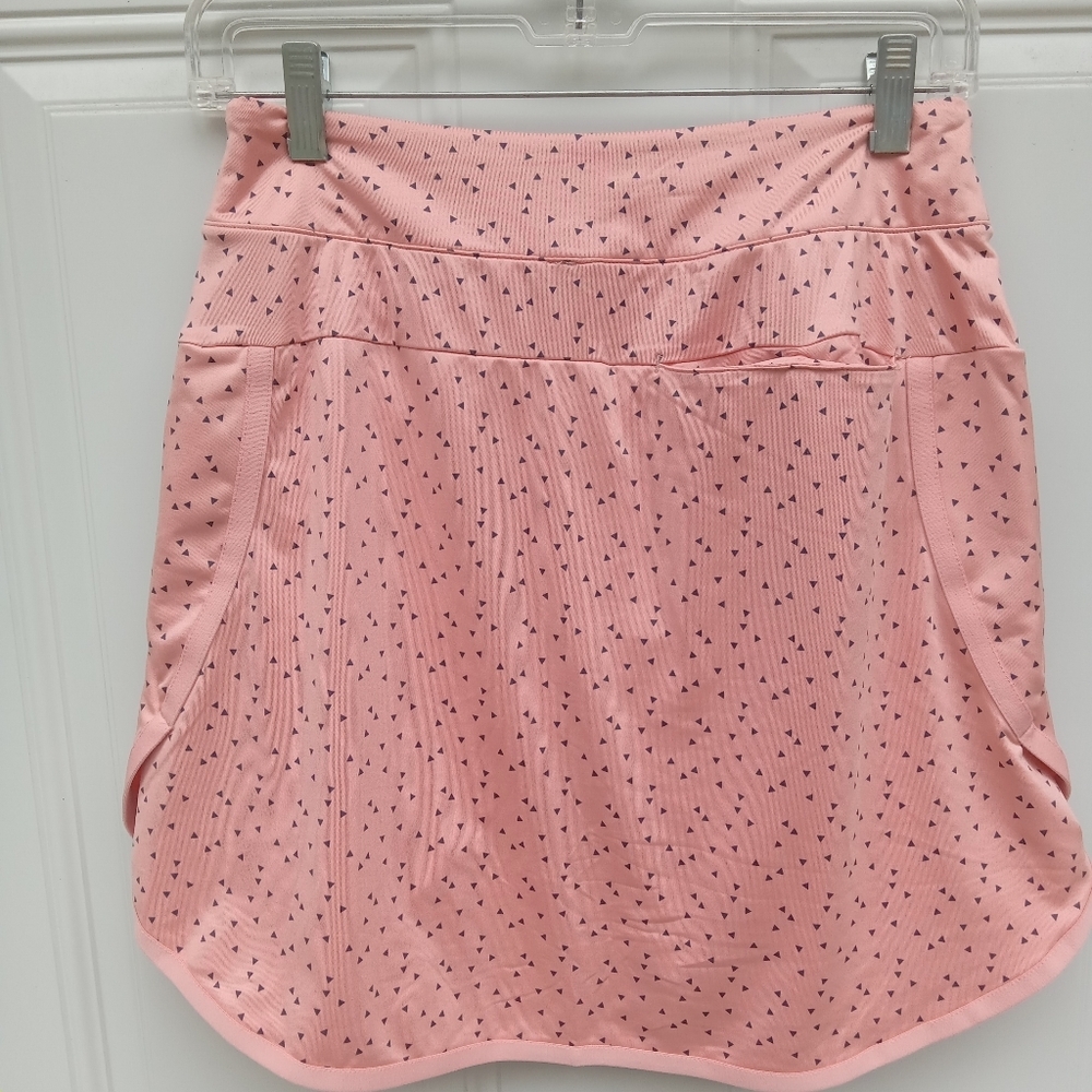 Nike Dri-Fit Golf Skort Skirt Coral Triangle Women's XS Athletic Pickleball - Picture 2 of 8
